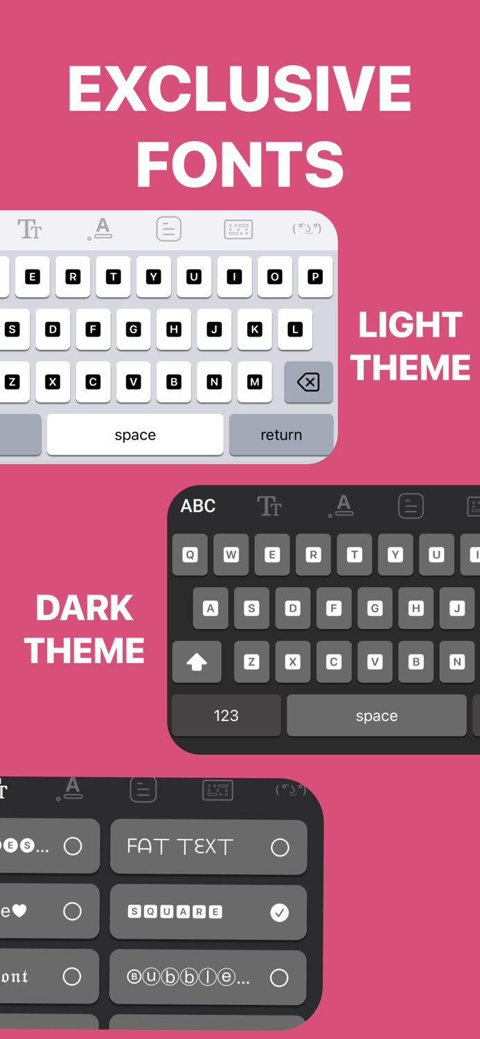 Cool Font Keyboard for iPhone