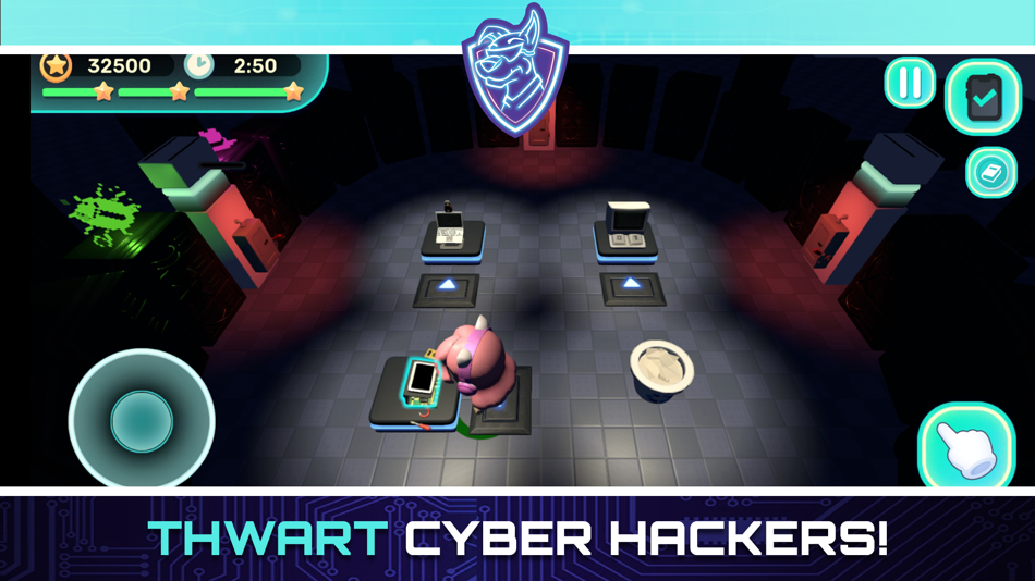#4. Cyber Watchdog (iOS) 由: Skillionaire Games LLC