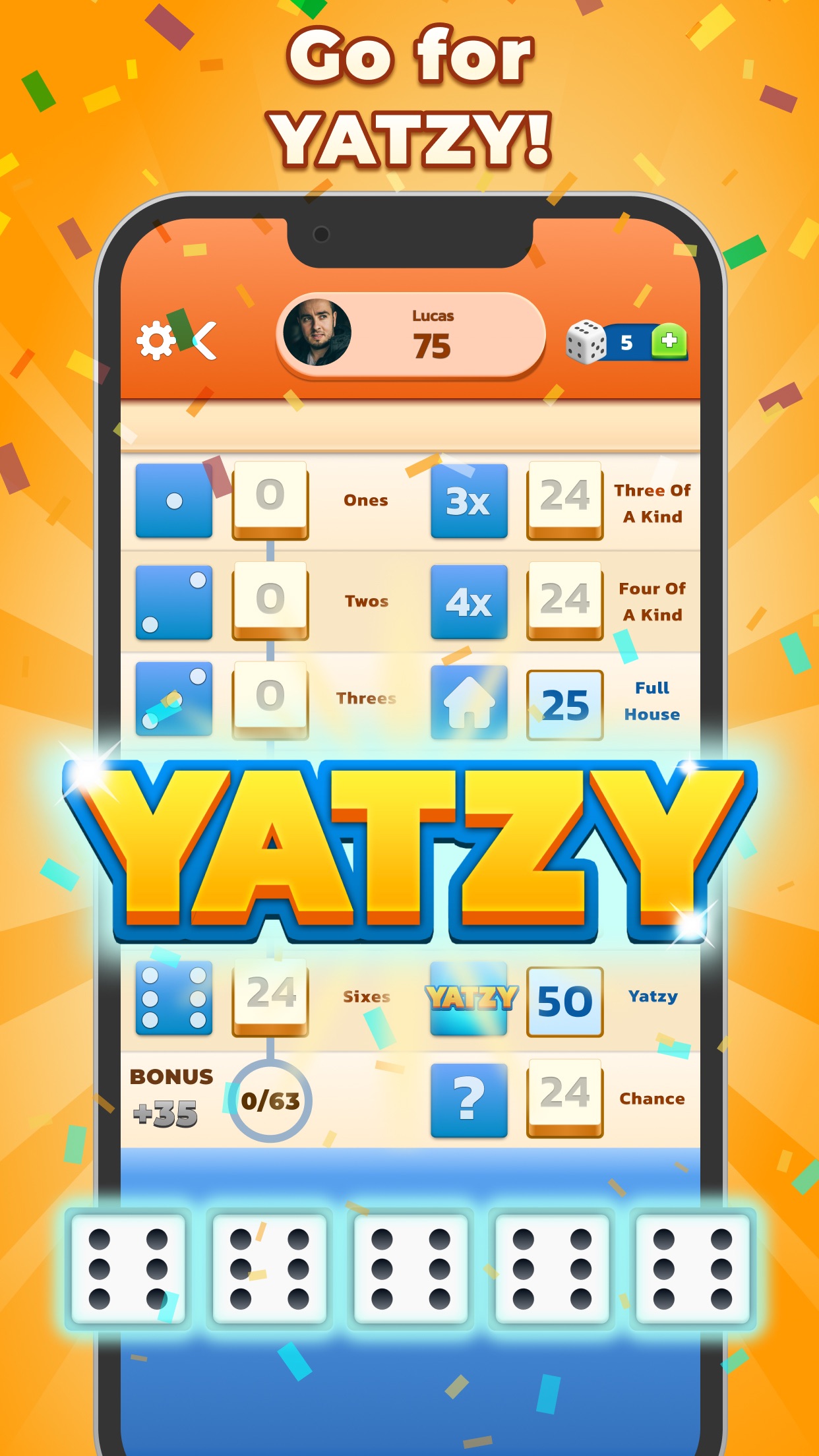 Yatzy - The Classic Dice Game screenshot 4