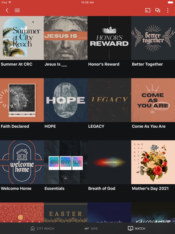 App screenshot