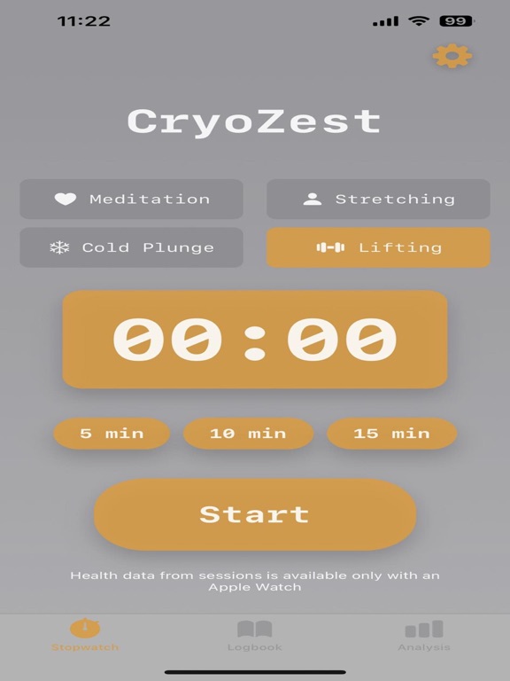 Screenshot #4 pour CryoZest - Sauna & Cold Plunge