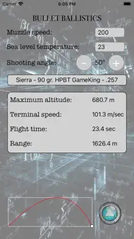 Bullet Ballistics iphone resimleri 3