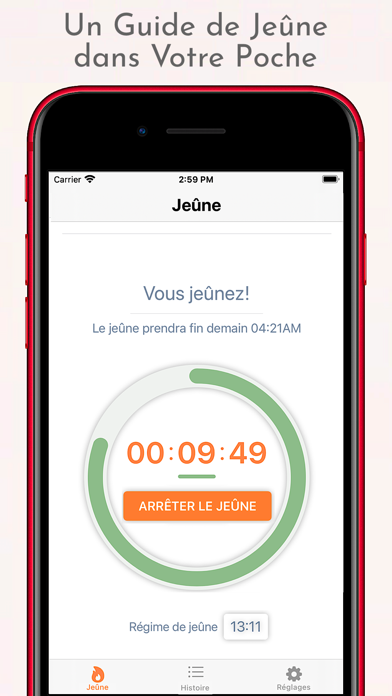 Screenshot #1 pour Jeûne Intermittent