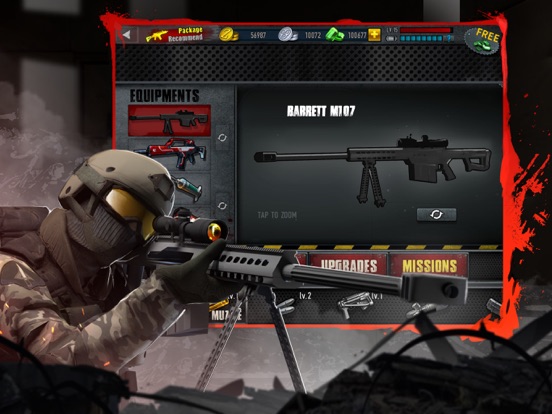 Zombie Frontier 3: Sniper FPS iPad app afbeelding 1