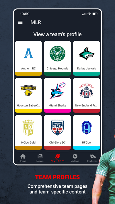 Major League Rugby Screenshot