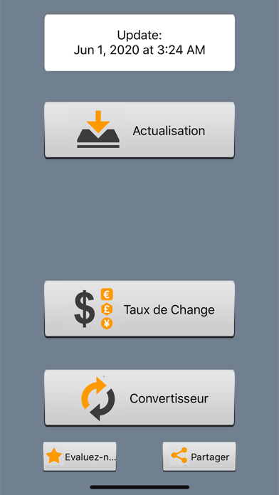 Screenshot #1 pour Convertisseur de devises -