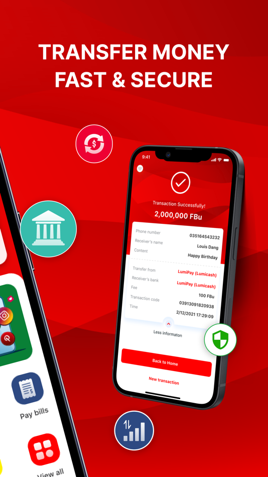#2. LumiPAY (iOS) 由: Viettel Burundi
