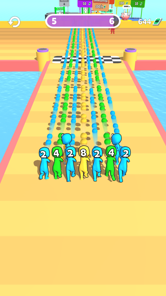 #3. Merge Grabber (iOS) 由: Voodoo