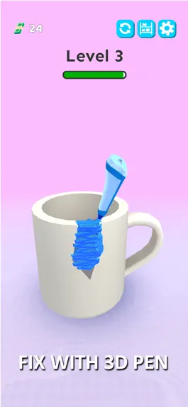 Game screenshot 3D Pen Fix apk
