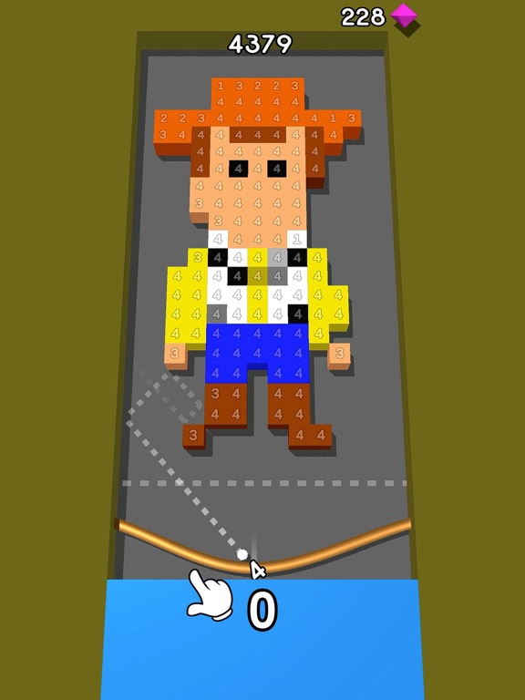 Screenshot #2 for Brick Number Breaker