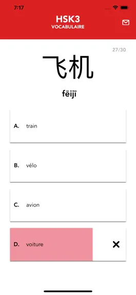 Game screenshot HSK3 Test Vocabulaire hack