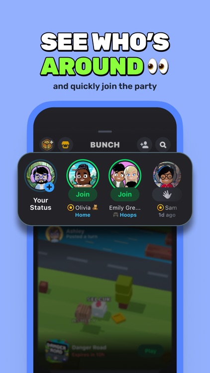 Bunch: HouseParty with Games