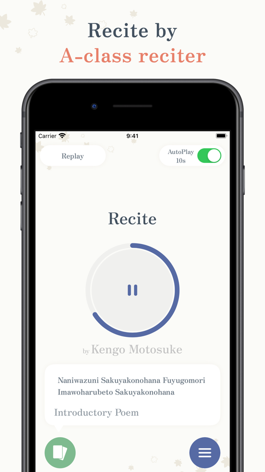 #3. Recite Karuta: Hyakunin-isshu (iOS) Podle: Beta Computing Co., Ltd.