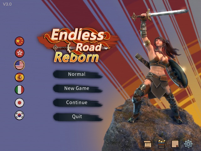 Endless Road! Incrível RPG de Mesa para Android 