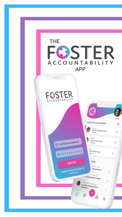 Foster Accountability App Screenshot