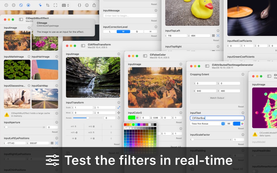 #2. CIFilterBox (macOS) 由: David Wingate