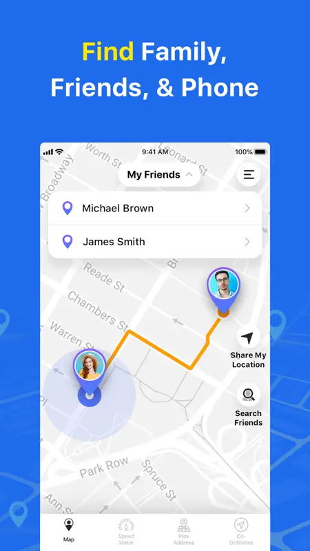 GPS App - Find family, friends screenshot 1 of 5