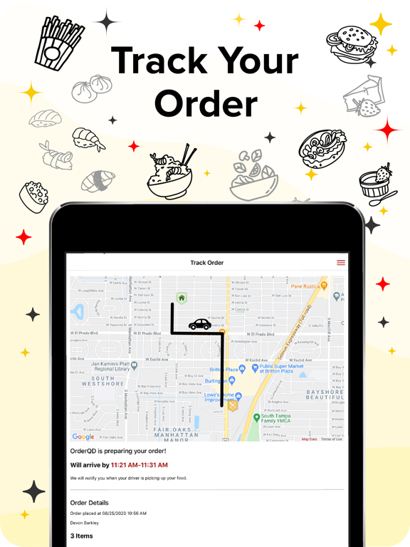 Dinner Delivered iPad screenshot 7 - Food & Drink app