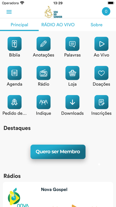 Sou do Senhor Screenshot