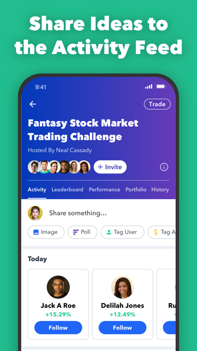 Wealthbase: Stock Market Game Screenshot