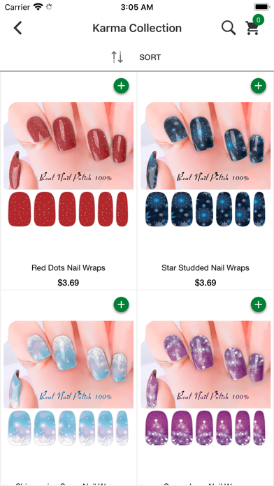 Karma Nail Wraps Screenshot