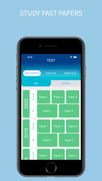 A-Level Biology App Screenshot