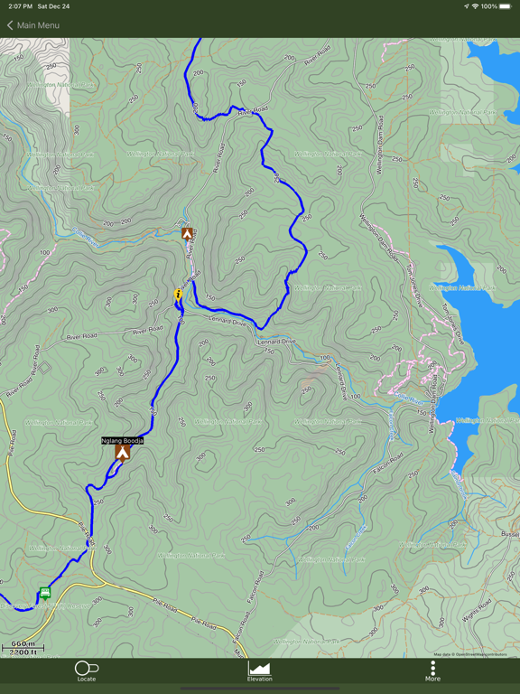 Munda Biddi Trail Guide iPad screenshot 5 - Travel app