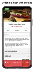 The 9th Lough Take Away App screenshot #1 for iPhone
