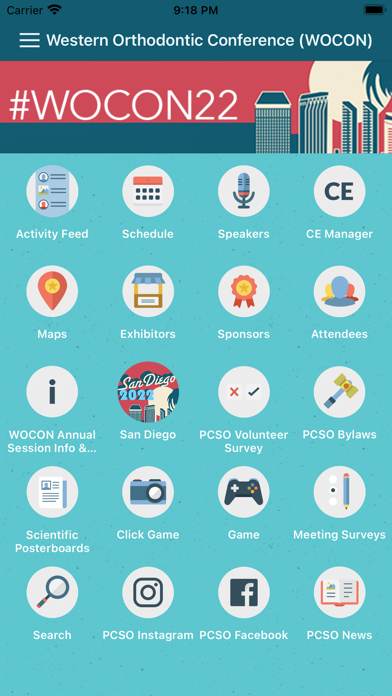 Western Orthodontic Conference Screenshot