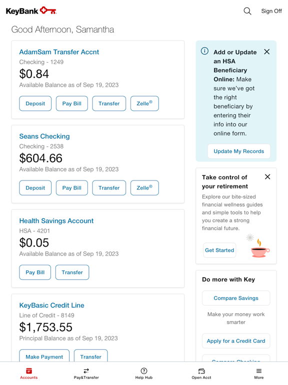 App screenshot
