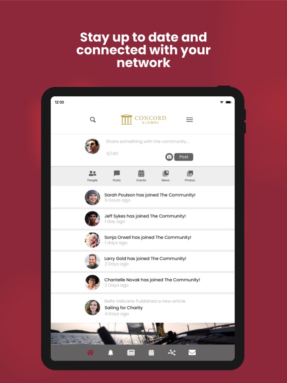 Screenshot #4 pour Concord College Alumni Network