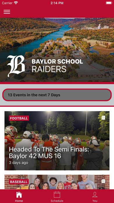 Baylor Red Raiders Sports Screenshot 1 - AppWisp.com Baylor Red Raiders Sports Screenshot 1 - AppWisp.com