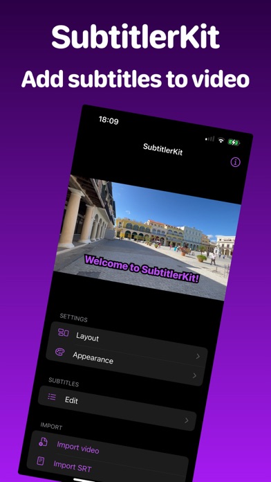 SubtitlerKit – video subtitles Screenshot