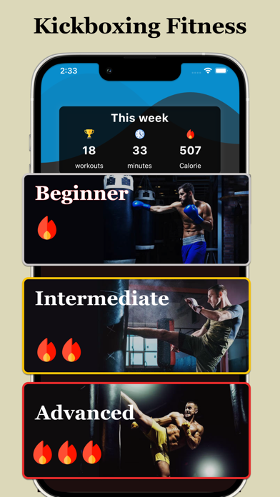 Kickboxing Fitness Workout Screenshot