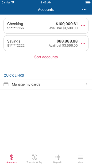 Ciera Bank Mobile Banking Screenshot