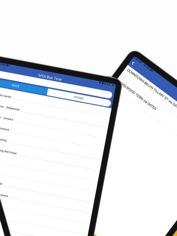 New York Bus Arrival Time iPad screenshot 2 - Travel app
