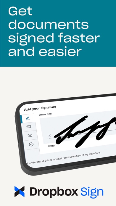 Dropbox Sign: Sign & Fill Docs Screenshot