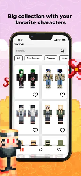 Game screenshot Ninja Skins For Minecraft mod apk