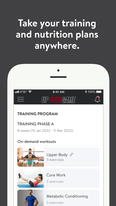 UPYOURGAMEFITNESS Screenshot