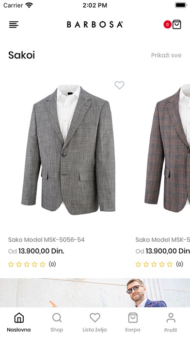 Barbosa Shop Screenshot