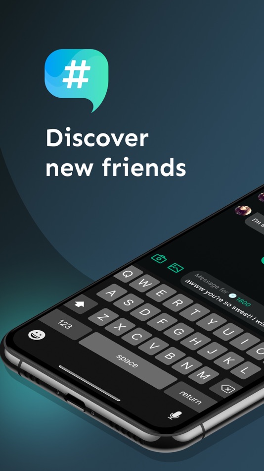 #1. Hash.chat (iOS) 由: CSME Technology, Inc.