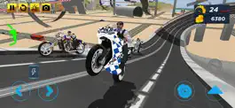 Game screenshot Police Bike Stunt Games apk