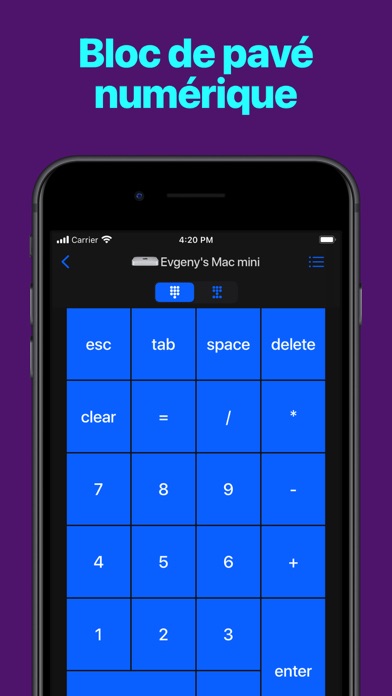 Screenshot #1 pour Remote KeyPad and NumPad