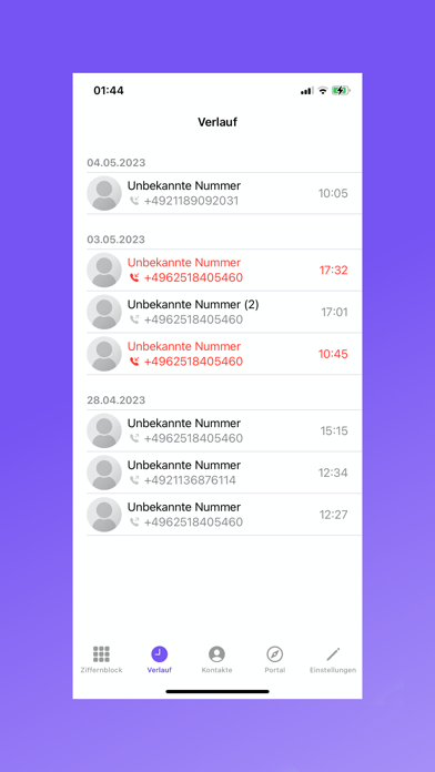 Flex Call Manager Screenshot