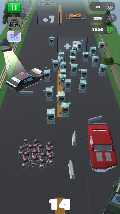 Earnin Zombie Road Screenshot