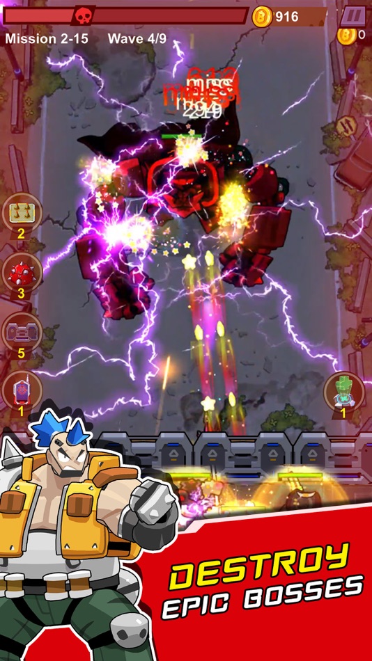 #3. Cyber War:Idle Defense heroes (iOS) 由: beemob