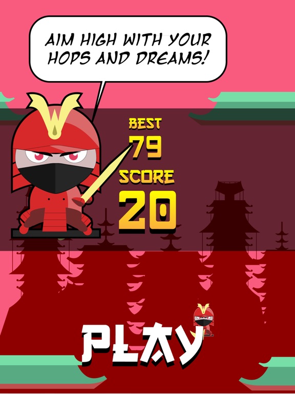 Screenshot #5 pour Hop Hop Ninja!