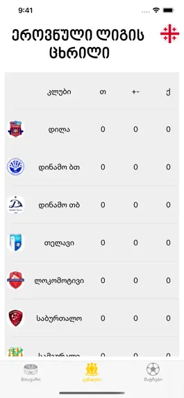 Game screenshot Georgian Football hack