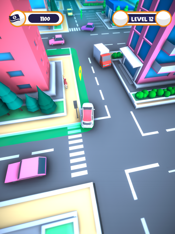 Crazy Taxi Driver Pick Me Up