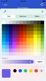How to cancel & delete color palettes - nice colors 4
